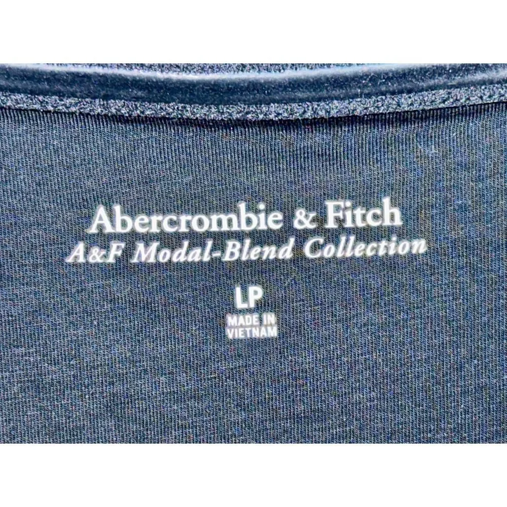 NWT Abercrombie & Fitch Black Draped Cowl Neck Strapless Maxi Dress Women Size L